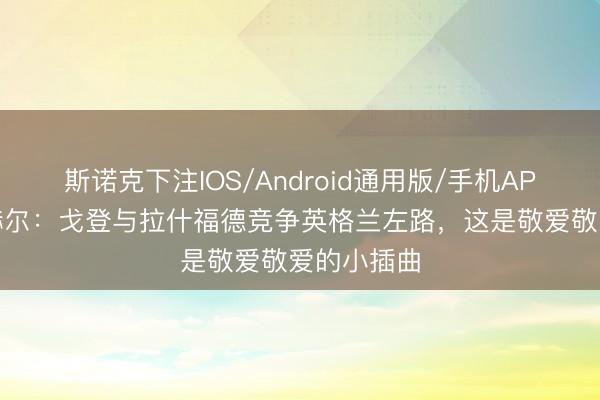斯诺克下注IOS/Android通用版/手机APP下载 图赫尔:戈登与拉什福德竞争英格兰左路,这是敬爱敬爱的小插曲