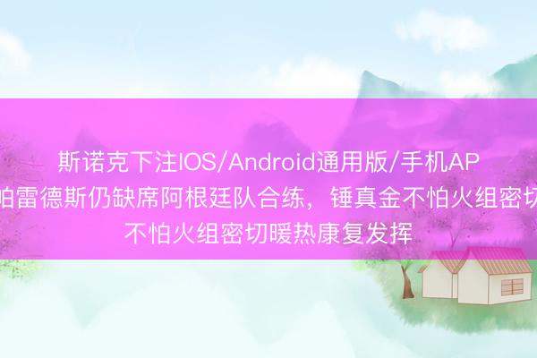 斯诺克下注IOS/Android通用版/手机APP下载 记者:帕雷德斯仍缺席阿根廷队合练,锤真金不怕火组密切暖热康复发挥